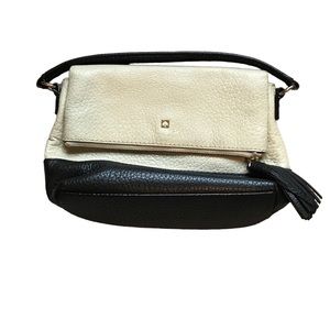 Kate Spade Foldover Leather Shoulder Bag